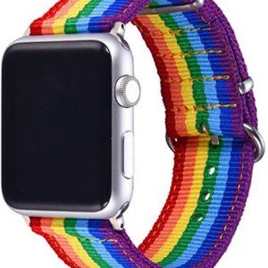 FLAPI Rainbow Band Compatible with Apple Watch